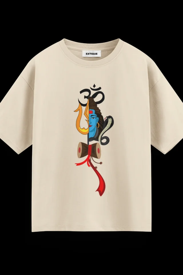 Lord Shiva With Damru & Trishul (Unisex)