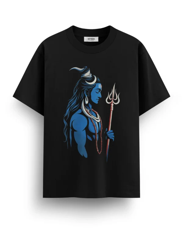 Lord Shiva In Blue