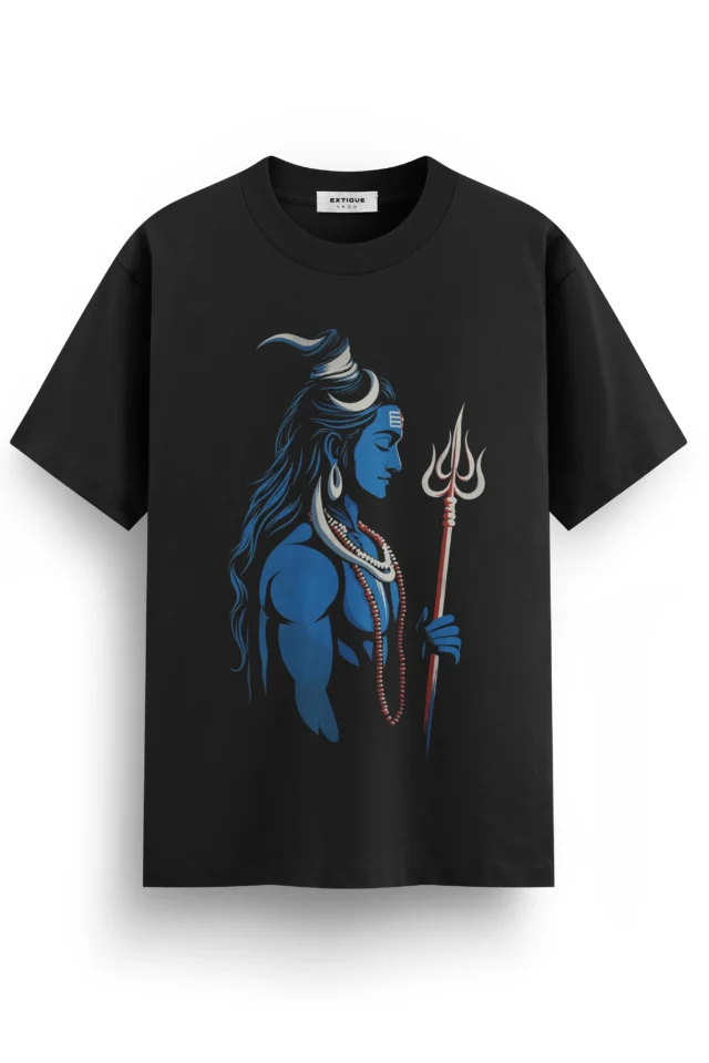 Lord Shiva In Blue
