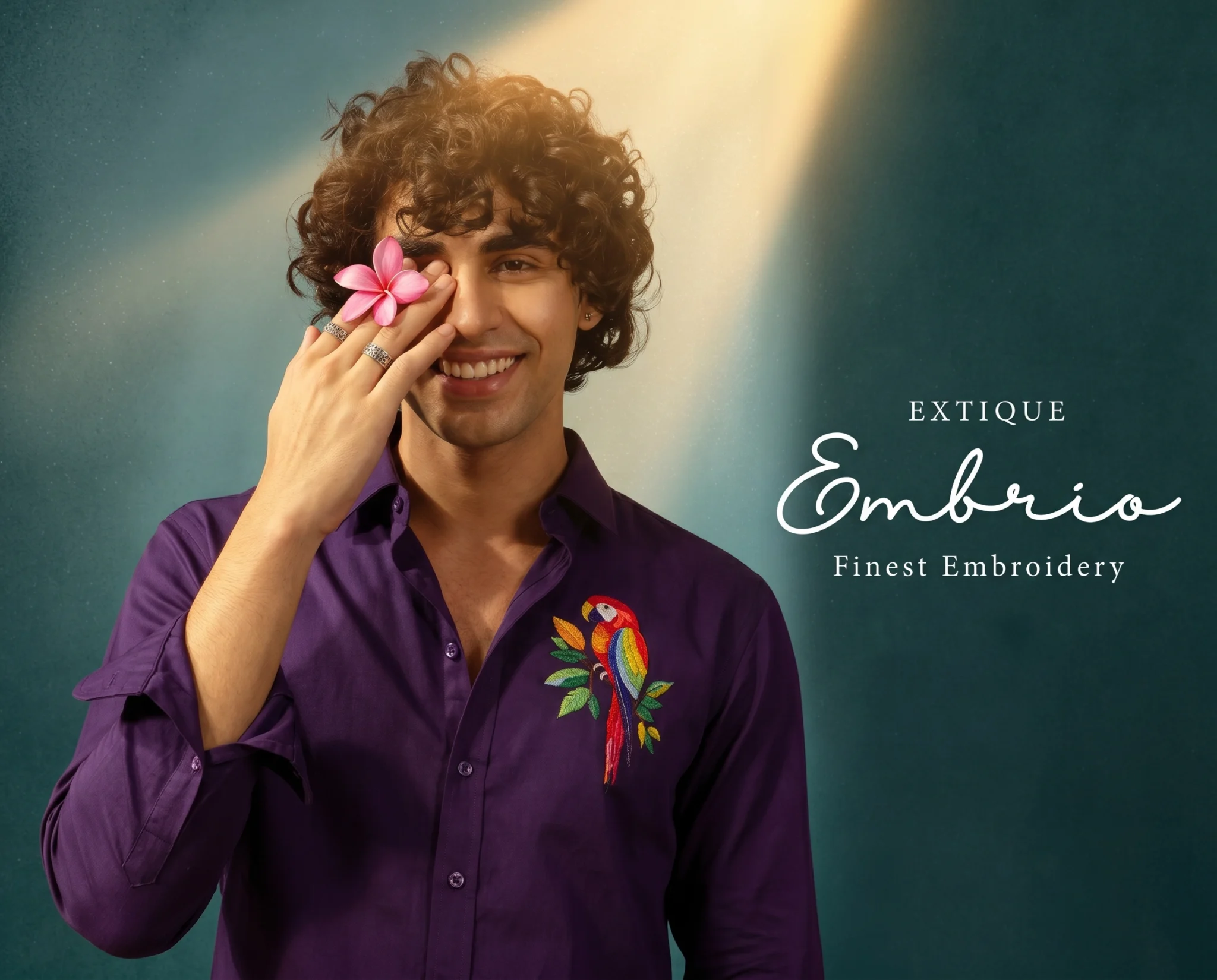 extique embroidery shirts