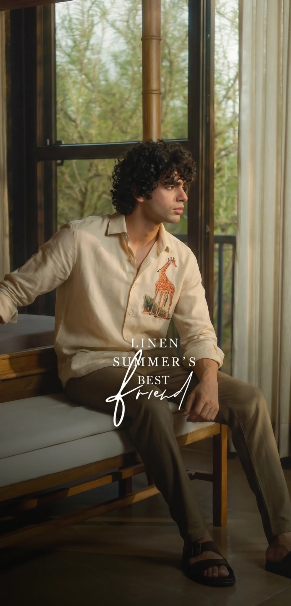 extique linen shirts mobile